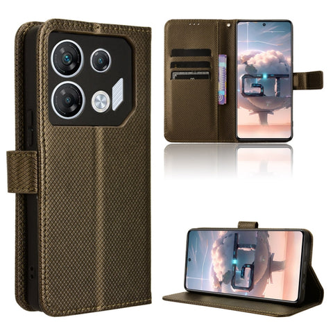 Diamond Texture Leather Phone Case, For Infinix GT 10 Pro, For Infinix Hot 30 5G X6832, For Infinix Smart 7 Plus, For Infinix Note 30 5G, For Infinix Smart 7 HD X6516, For Infinix Note 30i, For Infinix Note 30 Pro, For Infinix Note 30 4G               ...