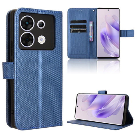 Diamond Texture Leather Phone Case, For Infinix GT 20 Pro 5G, For Infinix Note 40 Pro 4G, For Infinix Note 40 Pro 5G, For Infinix Note 40 4G, For Infinix Hot 40 4G, For Infinix Hot 40i 4G, For Infinix Smart 8, For Infinix Zero 30 4G                    ...