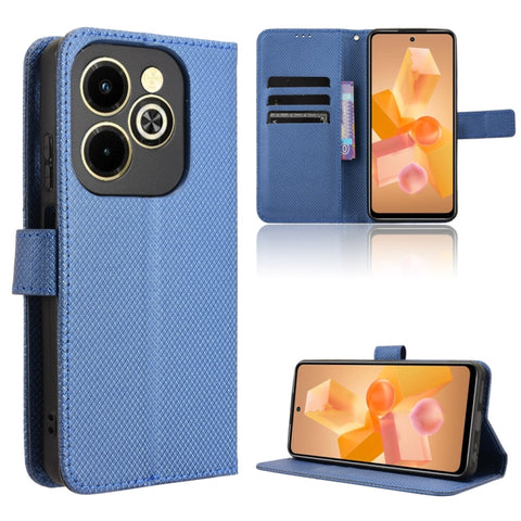 Diamond Texture Leather Phone Case, For Infinix GT 20 Pro 5G, For Infinix Note 40 Pro 4G, For Infinix Note 40 Pro 5G, For Infinix Note 40 4G, For Infinix Hot 40 4G, For Infinix Hot 40i 4G, For Infinix Smart 8, For Infinix Zero 30 4G                    ...