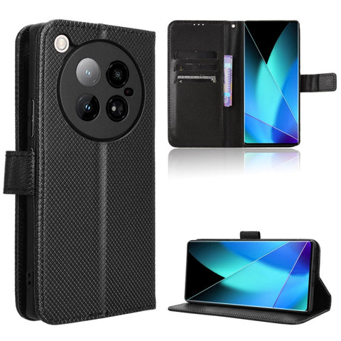 Diamond Texture Leather Phone Case, For Infinix Hot 50 Pro 4G, For Infinix Hot 50i 4G / Smart 9 4G, For Infinix Hot 50 Pro+ 4G, For Infinix Hot 50 4G, For Infinix Hot 50 5G, For Infinix Zero 40 5G, For Infinix Zero 40 4G, For Infinix Note 40X 5G       ...