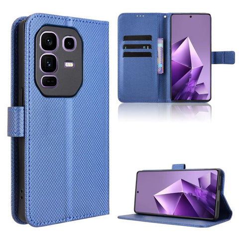 Diamond Texture Leather Phone Case, For Infinix Hot 60 Pro+ 4G, For Infinix Hot 60 Pro 4G, For Infinix Smart 10 Plus 4G, For Infinix Smart 10 / Tecno Pop 10 4G, For Infinix GT 30 Pro 5G, For Infinix Note 50s 5G, For Infinix Note 50x 5G                 ...