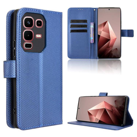 Diamond Texture Leather Phone Case, For Infinix Hot 60 Pro+ 4G, For Infinix Hot 60 Pro 4G, For Infinix Smart 10 Plus 4G, For Infinix Smart 10 / Tecno Pop 10 4G, For Infinix GT 30 Pro 5G, For Infinix Note 50s 5G, For Infinix Note 50x 5G                 ...