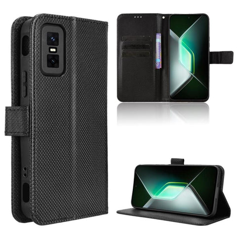 Diamond Texture Leather Phone Case, For Infinix Hot 60 Pro+ 4G, For Infinix Hot 60 Pro 4G, For Infinix Smart 10 Plus 4G, For Infinix Smart 10 / Tecno Pop 10 4G, For Infinix GT 30 Pro 5G, For Infinix Note 50s 5G, For Infinix Note 50x 5G                 ...