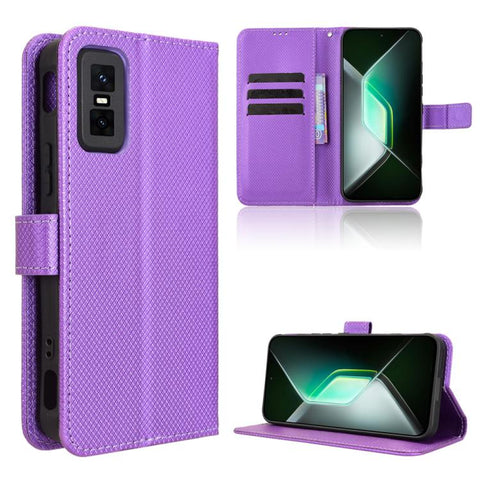 Diamond Texture Leather Phone Case, For Infinix Hot 60 Pro+ 4G, For Infinix Hot 60 Pro 4G, For Infinix Smart 10 Plus 4G, For Infinix Smart 10 / Tecno Pop 10 4G, For Infinix GT 30 Pro 5G, For Infinix Note 50s 5G, For Infinix Note 50x 5G                 ...