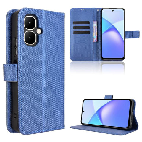 Diamond Texture Leather Phone Case, For Infinix Hot 60 Pro+ 4G, For Infinix Hot 60 Pro 4G, For Infinix Smart 10 Plus 4G, For Infinix Smart 10 / Tecno Pop 10 4G, For Infinix GT 30 Pro 5G, For Infinix Note 50s 5G, For Infinix Note 50x 5G                 ...
