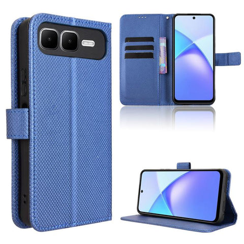 Diamond Texture Leather Phone Case, For Infinix Hot 60 Pro+ 4G, For Infinix Hot 60 Pro 4G, For Infinix Smart 10 Plus 4G, For Infinix Smart 10 / Tecno Pop 10 4G, For Infinix GT 30 Pro 5G, For Infinix Note 50s 5G, For Infinix Note 50x 5G                 ...