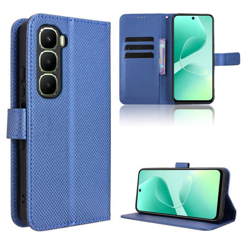 Diamond Texture Leather Phone Case, For Infinix Hot 70 Pro 5G, For Infinix GT 50 Pro 5G, For Infinix Hot 70 4G, For Infinix Note 60 Ultra 5G, For Infinix Note Edge 5G, For Infinix Smart 20 4G, For Infinix Note 60 / 60 Pro 5G                            ...