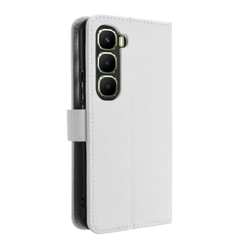 Diamond Texture Leather Phone Case, For Infinix Hot 60 Pro+ 4G, For Infinix Hot 60 Pro 4G, For Infinix Smart 10 Plus 4G, For Infinix Smart 10 / Tecno Pop 10 4G, For Infinix GT 30 Pro 5G, For Infinix Note 50s 5G, For Infinix Note 50x 5G                 ...