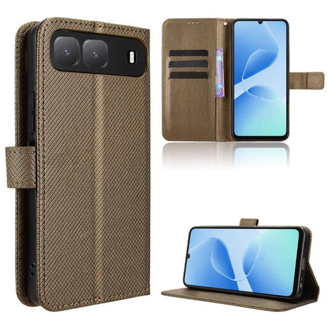 Diamond Texture Leather Phone Case, For Infinix Hot 70 Pro 5G, For Infinix GT 50 Pro 5G, For Infinix Hot 70 4G, For Infinix Note 60 Ultra 5G, For Infinix Note Edge 5G, For Infinix Smart 20 4G, For Infinix Note 60 / 60 Pro 5G                            ...