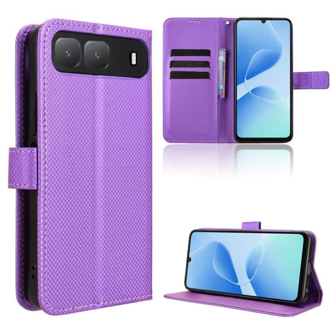Diamond Texture Leather Phone Case, For Infinix Hot 70 Pro 5G, For Infinix GT 50 Pro 5G, For Infinix Hot 70 4G, For Infinix Note 60 Ultra 5G, For Infinix Note Edge 5G, For Infinix Smart 20 4G, For Infinix Note 60 / 60 Pro 5G                            ...