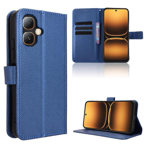 Diamond Texture Leather Phone Case, For Infinix Hot 70 Pro 5G, For Infinix GT 50 Pro 5G, For Infinix Hot 70 4G, For Infinix Note 60 Ultra 5G, For Infinix Note Edge 5G, For Infinix Smart 20 4G, For Infinix Note 60 / 60 Pro 5G                            ...