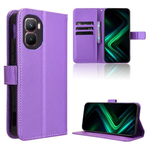 Diamond Texture Leather Phone Case, For Infinix Hot 70 Pro 5G, For Infinix GT 50 Pro 5G, For Infinix Hot 70 4G, For Infinix Note 60 Ultra 5G, For Infinix Note Edge 5G, For Infinix Smart 20 4G, For Infinix Note 60 / 60 Pro 5G                            ...