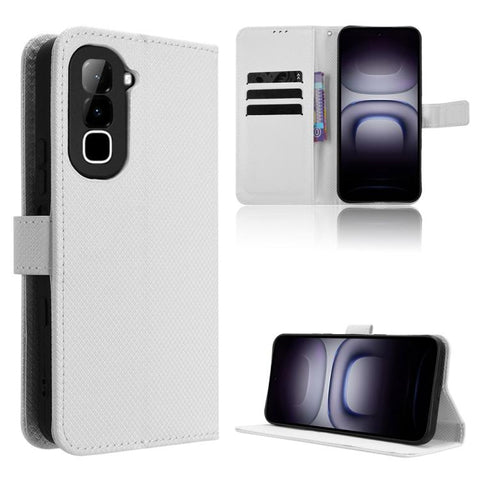 Diamond Texture Leather Phone Case, For Infinix Hot 70 Pro 5G, For Infinix GT 50 Pro 5G, For Infinix Hot 70 4G, For Infinix Note 60 Ultra 5G, For Infinix Note Edge 5G, For Infinix Smart 20 4G, For Infinix Note 60 / 60 Pro 5G                            ...