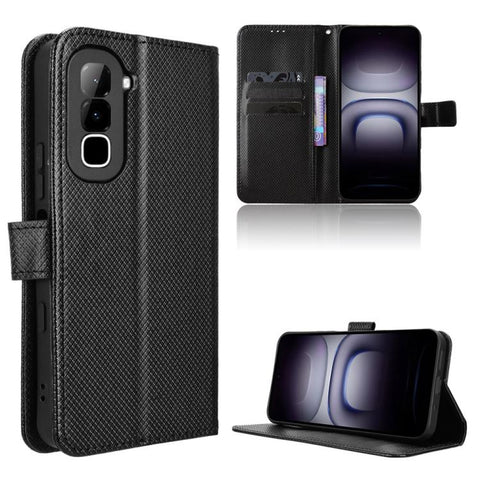 Diamond Texture Leather Phone Case, For Infinix Hot 70 Pro 5G, For Infinix GT 50 Pro 5G, For Infinix Hot 70 4G, For Infinix Note 60 Ultra 5G, For Infinix Note Edge 5G, For Infinix Smart 20 4G, For Infinix Note 60 / 60 Pro 5G                            ...