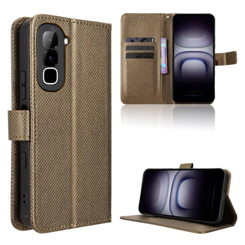 Diamond Texture Leather Phone Case, For Infinix Hot 70 Pro 5G, For Infinix GT 50 Pro 5G, For Infinix Hot 70 4G, For Infinix Note 60 Ultra 5G, For Infinix Note Edge 5G, For Infinix Smart 20 4G, For Infinix Note 60 / 60 Pro 5G                            ...