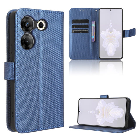 Diamond Texture Leather Phone Case, For Tecno Camon 20 Pro 5G, For Tecno Camon 20 Pro