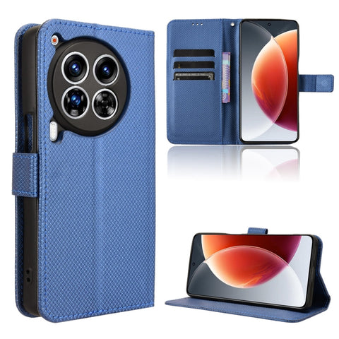 Diamond Texture Leather Phone Case, For Tecno Spark 30 4G, For Tecno Spark Go 1 / Pop 9 / Spark Go 2025, For Tecno Spark 30C 4G, For Tecno Spark 20 Pro 5G, For Tecno Camon 30 Premier 5G, For Tecno Pova 6 Neo 4G, For Tecno Pova 6 4G                     ...