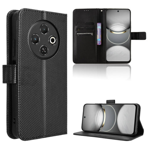Diamond Texture Leather Phone Case, For Tecno Spark 30 4G, For Tecno Spark Go 1 / Pop 9 / Spark Go 2025, For Tecno Spark 30C 4G, For Tecno Spark 20 Pro 5G, For Tecno Camon 30 Premier 5G, For Tecno Pova 6 Neo 4G, For Tecno Pova 6 4G                     ...