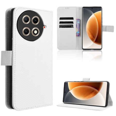 Diamond Texture Leather Phone Case, For Tecno Pova 7 4G, For Tecno Spark Go 2 4G, For Tecno Pova Curve 5G, For Tecno Camon 40 Pro 4G / 5G, For Tecno Camon 40 Premier 5G, For Tecno Camon 40 4G, For Tecno Camon 30S 4G / 30S Pro 4G                        ...