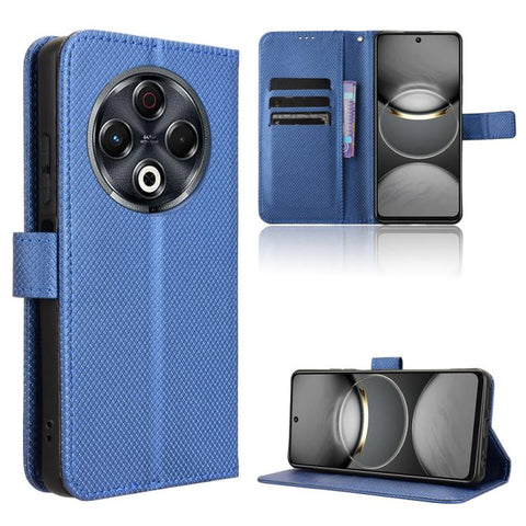 Diamond Texture Leather Phone Case, For Tecno Spark 30 4G, For Tecno Spark Go 1 / Pop 9 / Spark Go 2025, For Tecno Spark 30C 4G, For Tecno Spark 20 Pro 5G, For Tecno Camon 30 Premier 5G, For Tecno Pova 6 Neo 4G, For Tecno Pova 6 4G                     ...