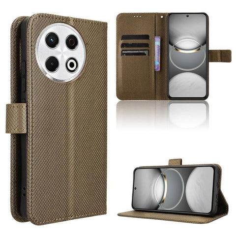 Diamond Texture Leather Phone Case, For Tecno Pova 7 4G, For Tecno Spark Go 2 4G, For Tecno Pova Curve 5G, For Tecno Camon 40 Pro 4G / 5G, For Tecno Camon 40 Premier 5G, For Tecno Camon 40 4G, For Tecno Camon 30S 4G / 30S Pro 4G                        ...