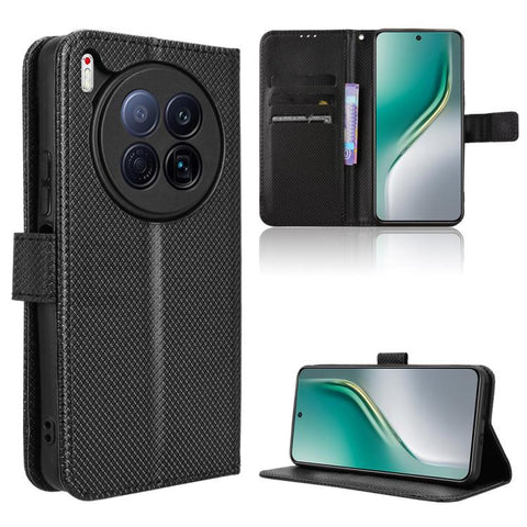 Diamond Texture Leather Phone Case, For Tecno Pova 7 4G, For Tecno Spark Go 2 4G, For Tecno Pova Curve 5G, For Tecno Camon 40 Pro 4G / 5G, For Tecno Camon 40 Premier 5G, For Tecno Camon 40 4G, For Tecno Camon 30S 4G / 30S Pro 4G                        ...