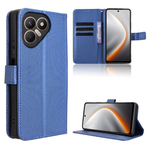 Diamond Texture Leather Phone Case, For Tecno Pova 7 4G, For Tecno Spark Go 2 4G, For Tecno Pova Curve 5G, For Tecno Camon 40 Pro 4G / 5G, For Tecno Camon 40 Premier 5G, For Tecno Camon 40 4G, For Tecno Camon 30S 4G / 30S Pro 4G                        ...