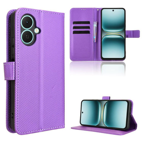 Diamond Texture Leather Phone Case, For Tecno Pova 7 4G, For Tecno Spark Go 2 4G, For Tecno Pova Curve 5G, For Tecno Camon 40 Pro 4G / 5G, For Tecno Camon 40 Premier 5G, For Tecno Camon 40 4G, For Tecno Camon 30S 4G / 30S Pro 4G                        ...