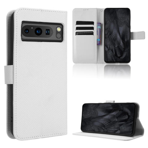 Diamond Texture Leather Phone Case, For Google Pixel 11 Pro XL, For Google Pixel 11 Pro / 11, For Google Pixel 10 Pro XL, For Google Pixel 10 Pro / 10, For Google Pixel 9a, For Google Pixel 9 Pro, For Google Pixel 9, For Google Pixel 8a                ...