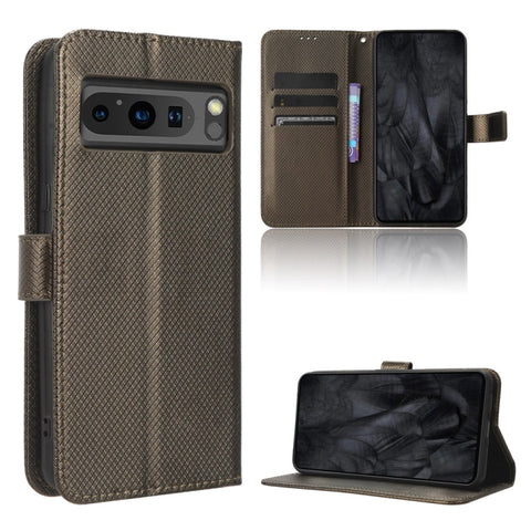 Diamond Texture Leather Phone Case, For Google Pixel 11 Pro XL, For Google Pixel 11 Pro / 11, For Google Pixel 10 Pro XL, For Google Pixel 10 Pro / 10, For Google Pixel 9a, For Google Pixel 9 Pro, For Google Pixel 9, For Google Pixel 8a                ...