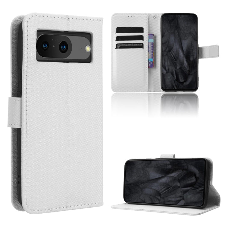 Diamond Texture Leather Phone Case, For Google Pixel 8