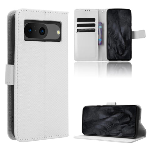 Diamond Texture Leather Phone Case, For Google Pixel 8