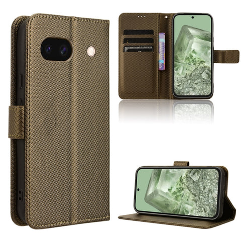Diamond Texture Leather Phone Case, For Google Pixel 11 Pro XL, For Google Pixel 11 Pro / 11, For Google Pixel 10 Pro XL, For Google Pixel 10 Pro / 10, For Google Pixel 9a, For Google Pixel 9 Pro, For Google Pixel 9, For Google Pixel 8a                ...