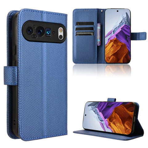 Diamond Texture Leather Phone Case, For Google Pixel 11 Pro XL, For Google Pixel 11 Pro / 11, For Google Pixel 10 Pro XL, For Google Pixel 10 Pro / 10, For Google Pixel 9a, For Google Pixel 9 Pro, For Google Pixel 9, For Google Pixel 8a                ...