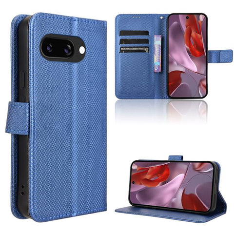 Diamond Texture Leather Phone Case, For Google Pixel 11 Pro XL, For Google Pixel 11 Pro / 11, For Google Pixel 10 Pro XL, For Google Pixel 10 Pro / 10, For Google Pixel 9a, For Google Pixel 9 Pro, For Google Pixel 9, For Google Pixel 8a                ...