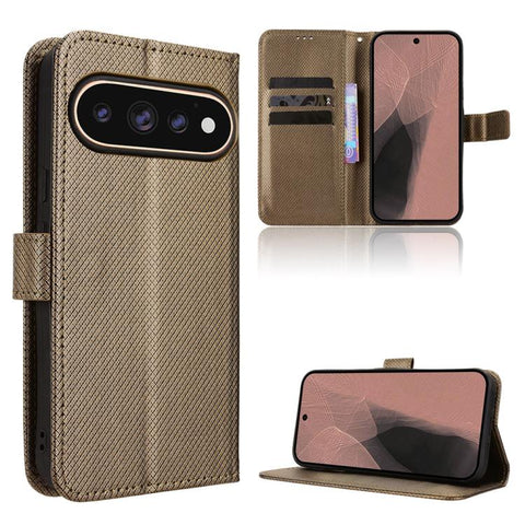 Diamond Texture Leather Phone Case, For Google Pixel 11 Pro XL, For Google Pixel 11 Pro / 11, For Google Pixel 10 Pro XL, For Google Pixel 10 Pro / 10, For Google Pixel 9a, For Google Pixel 9 Pro, For Google Pixel 9, For Google Pixel 8a                ...