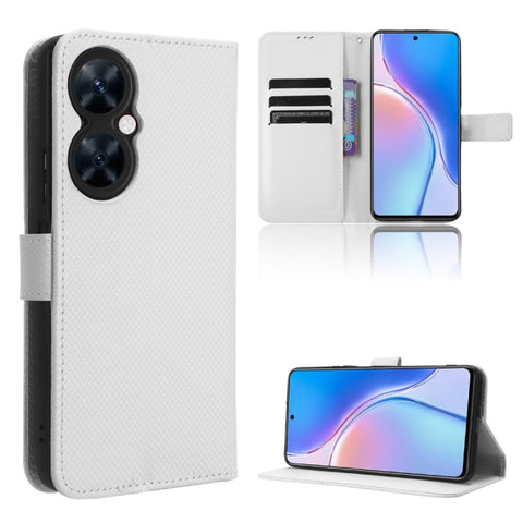Diamond Texture Leather Phone Case, For Huawei Enjoy 60 Pro / nova 11i, For Huawei Enjoy 60X
