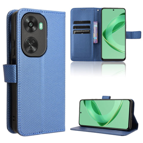 Diamond Texture Leather Phone Case, For Huawei Mate 70 Pro / 70 Pro+, For Huawei Mate 70, For Huawei nova 13 Pro 5G, For Huawei nova Y72 4G, For Huawei Enjoy 70 4G, For Huawei nova 11 SE, For Huawei nova 12, For Huawei Mate 60 5G                       ...