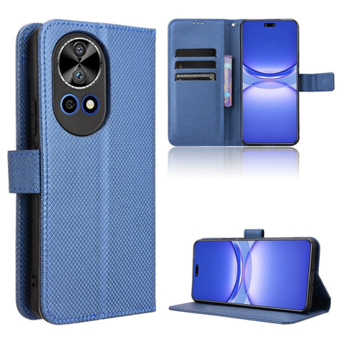 Diamond Texture Leather Phone Case, For Huawei Mate 70 Pro / 70 Pro+, For Huawei Mate 70, For Huawei nova 13 Pro 5G, For Huawei nova Y72 4G, For Huawei Enjoy 70 4G, For Huawei nova 11 SE, For Huawei nova 12, For Huawei Mate 60 5G                       ...
