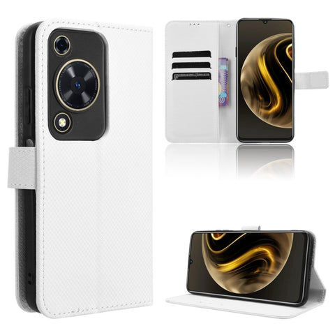 Diamond Texture Leather Phone Case, For Huawei Mate 70 Pro / 70 Pro+, For Huawei Mate 70, For Huawei nova 13 Pro 5G, For Huawei nova Y72 4G, For Huawei Enjoy 70 4G, For Huawei nova 11 SE, For Huawei nova 12, For Huawei Mate 60 5G                       ...