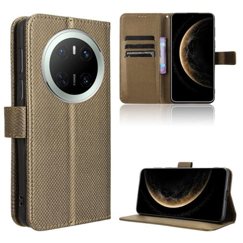 Diamond Texture Leather Phone Case, For Huawei Mate 70 Pro / 70 Pro+, For Huawei Mate 70, For Huawei nova 13 Pro 5G, For Huawei nova Y72 4G, For Huawei Enjoy 70 4G, For Huawei nova 11 SE, For Huawei nova 12, For Huawei Mate 60 5G                       ...