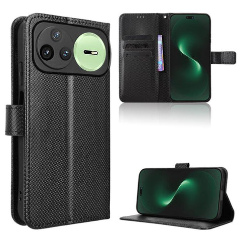 Diamond Texture Leather Phone Case, For Huawei nova 16s / 16 5G, For Huawei nova 16s Pro / 16 Ultra / 16 Pro, For Huawei nova Y74 4G / Enjoy 90 Plus 5G, For Huawei nova 16z 5G, For Huawei Enjoy 90 Pro Max 5G / nova 15 Max, For Huawei Pura 90 Pro Max 5G...