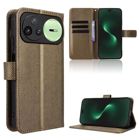 Diamond Texture Leather Phone Case, For Huawei nova 16s / 16 5G, For Huawei nova 16s Pro / 16 Ultra / 16 Pro, For Huawei nova Y74 4G / Enjoy 90 Plus 5G, For Huawei nova 16z 5G, For Huawei Enjoy 90 Pro Max 5G / nova 15 Max, For Huawei Pura 90 Pro Max 5G...