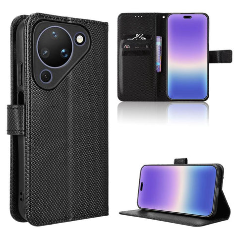 Diamond Texture Leather Phone Case, For Huawei nova 16s / 16 5G, For Huawei nova 16s Pro / 16 Ultra / 16 Pro, For Huawei nova Y74 4G / Enjoy 90 Plus 5G, For Huawei nova 16z 5G, For Huawei Enjoy 90 Pro Max 5G / nova 15 Max, For Huawei Pura 90 Pro Max 5G...