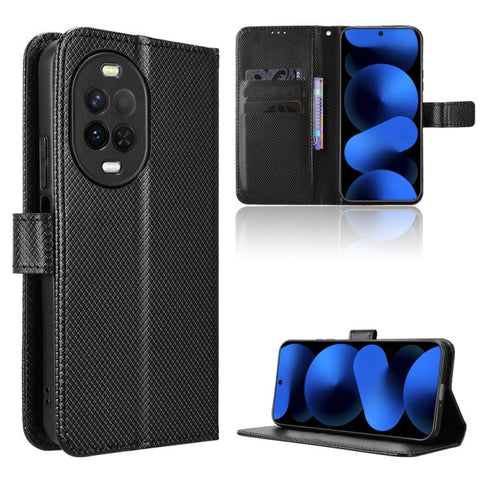 Diamond Texture Leather Phone Case, For Huawei nova 16s / 16 5G, For Huawei nova 16s Pro / 16 Ultra / 16 Pro, For Huawei nova Y74 4G / Enjoy 90 Plus 5G, For Huawei nova 16z 5G, For Huawei Enjoy 90 Pro Max 5G / nova 15 Max, For Huawei Pura 90 Pro Max 5G...
