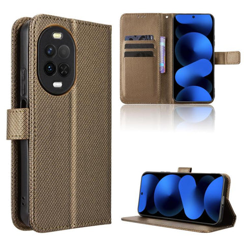 Diamond Texture Leather Phone Case, For Huawei nova 16s / 16 5G, For Huawei nova 16s Pro / 16 Ultra / 16 Pro, For Huawei nova Y74 4G / Enjoy 90 Plus 5G, For Huawei nova 16z 5G, For Huawei Enjoy 90 Pro Max 5G / nova 15 Max, For Huawei Pura 90 Pro Max 5G...