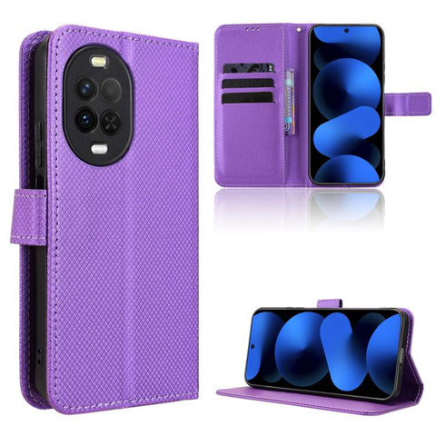 Diamond Texture Leather Phone Case, For Huawei nova 16s / 16 5G, For Huawei nova 16s Pro / 16 Ultra / 16 Pro, For Huawei nova Y74 4G / Enjoy 90 Plus 5G, For Huawei nova 16z 5G, For Huawei Enjoy 90 Pro Max 5G / nova 15 Max, For Huawei Pura 90 Pro Max 5G...