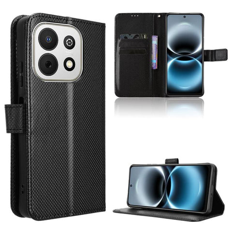 Diamond Texture Leather Phone Case, For Huawei nova 16s / 16 5G, For Huawei nova 16s Pro / 16 Ultra / 16 Pro, For Huawei nova Y74 4G / Enjoy 90 Plus 5G, For Huawei nova 16z 5G, For Huawei Enjoy 90 Pro Max 5G / nova 15 Max, For Huawei Pura 90 Pro Max 5G...