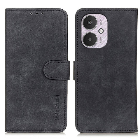 KHAZNEH Retro Texture Flip Leather Phone Case, For Xiaomi Poco F6 / Redmi Turbo 3, For Xiaomi Poco F6 Pro, For Xiaomi Redmi K70 5G / K70 Pro 5G, For Xiaomi Redmi Note 13 Pro 4G/Poco M6 Pro 4G, For Xiaomi Redmi A3, For Xiaomi Redmi 13C                  ...