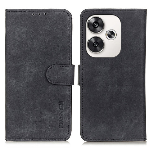 KHAZNEH Retro Texture Flip Leather Phone Case, For Xiaomi Poco F6 / Redmi Turbo 3, For Xiaomi Poco F6 Pro, For Xiaomi Redmi K70 5G / K70 Pro 5G, For Xiaomi Redmi Note 13 Pro 4G/Poco M6 Pro 4G, For Xiaomi Redmi A3, For Xiaomi Redmi 13C                  ...